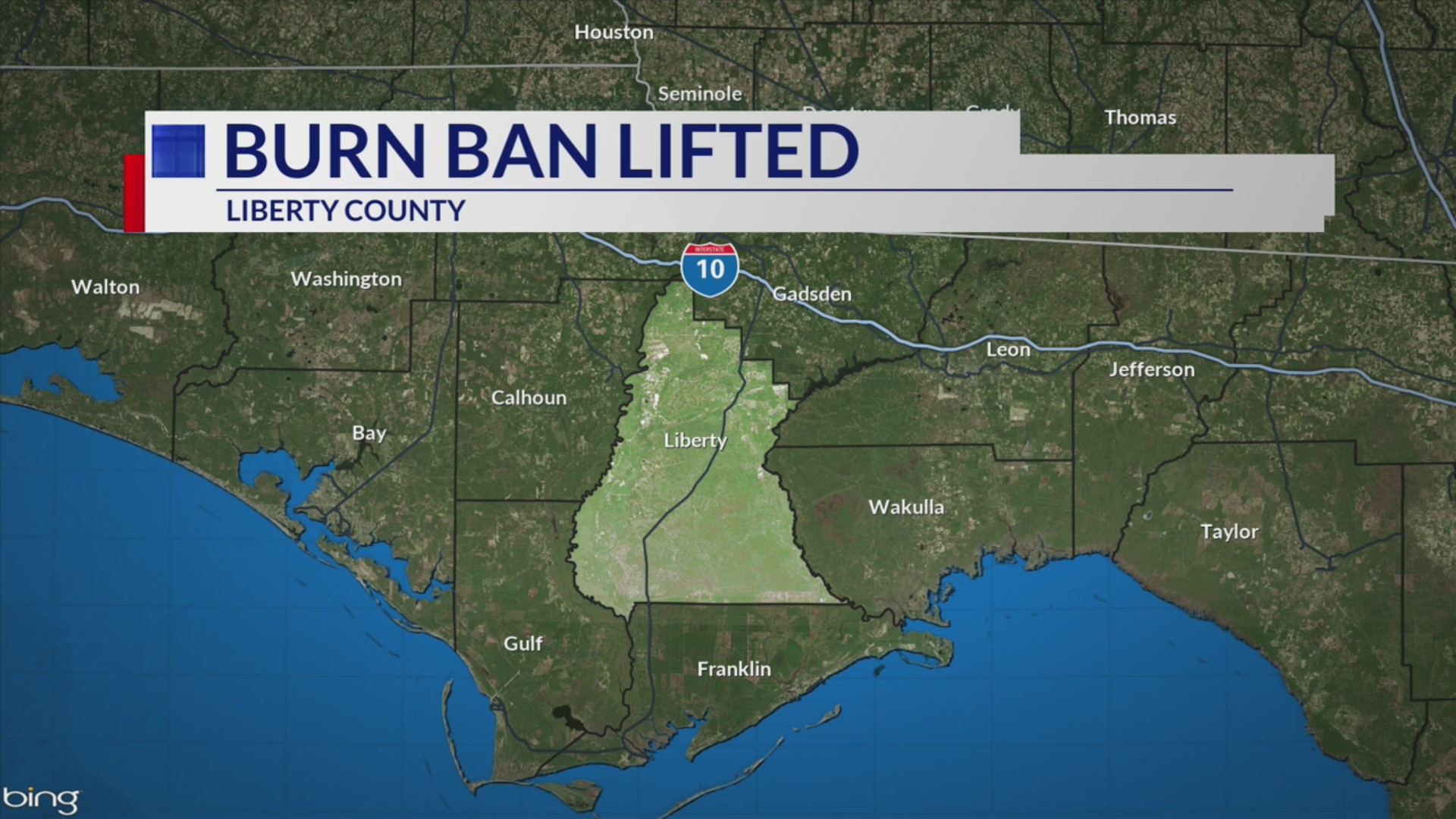 Liberty County lifts burn ban as rain improves conditions – mypanhandle.com