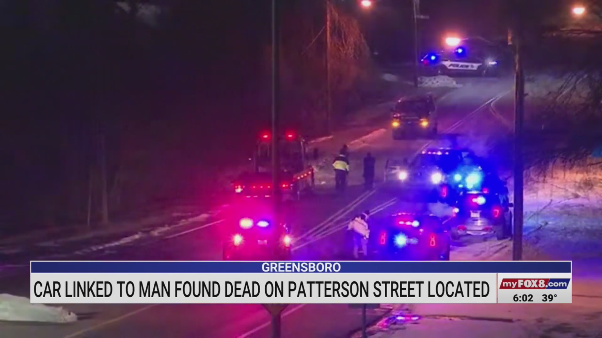 Car linked to man found dead in Greensboro located – FOX8 WGHP