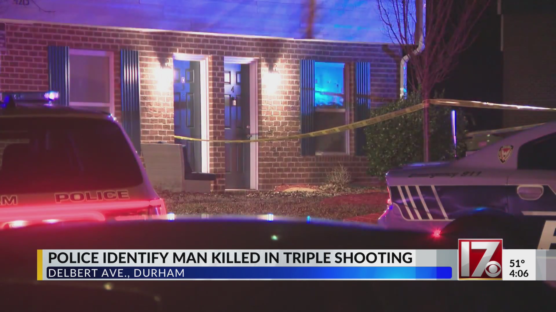 Police identify man killed in Durham triple shooting – CBS17.com