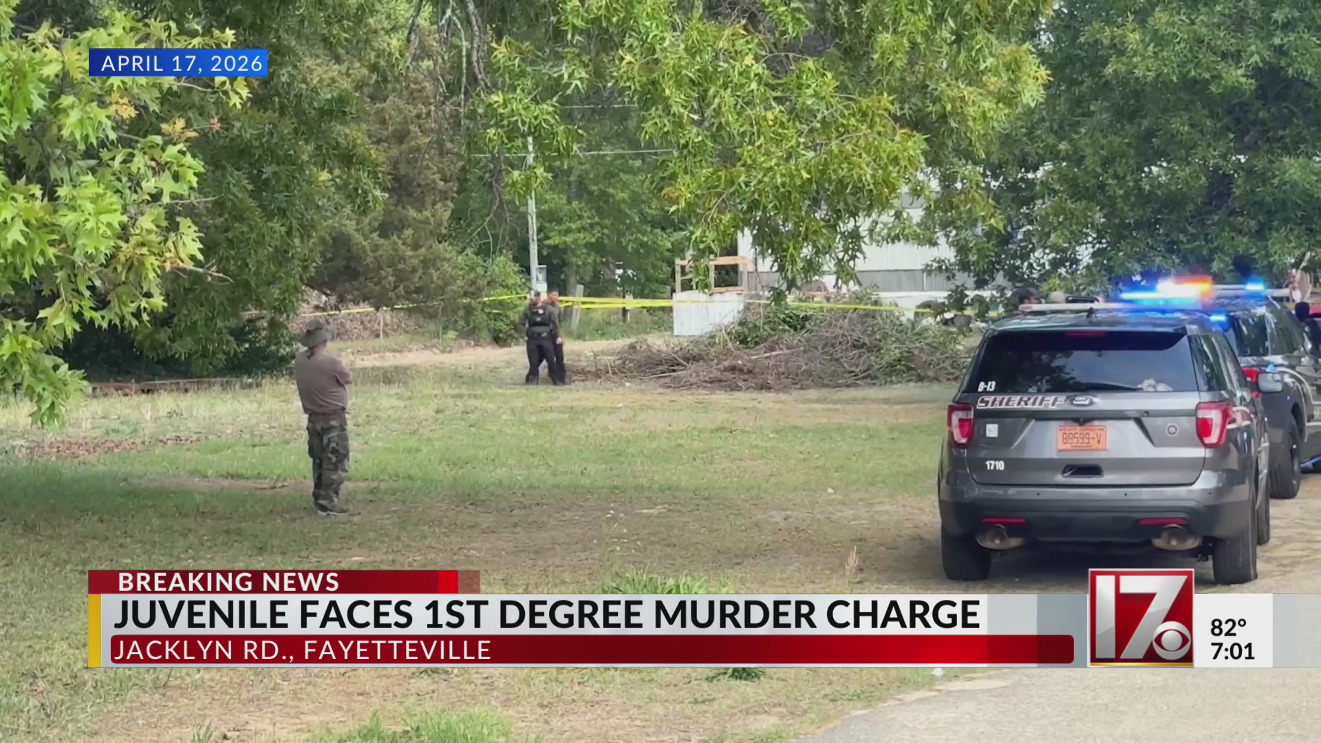 Juvenile facing first-degree murder charge in Cumberland County – CBS17.com