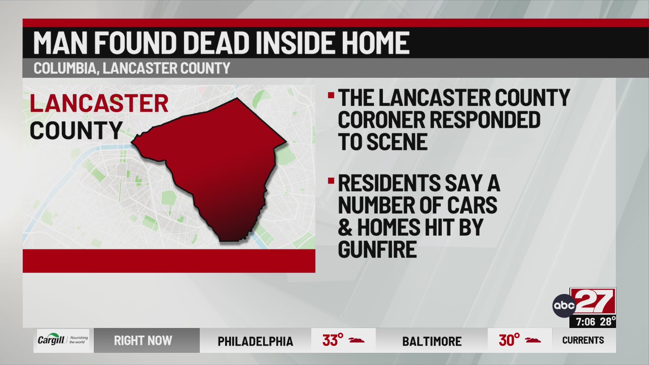 Man found dead inside Lancaster County home – ABC27