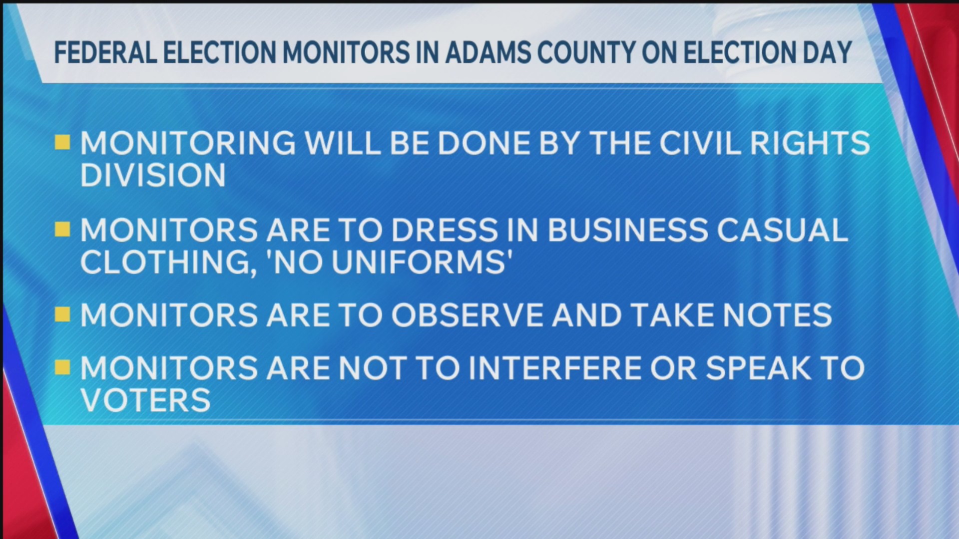 Colorodo Voting Map Federal election monitors to be present in Adams County on Election Day ...