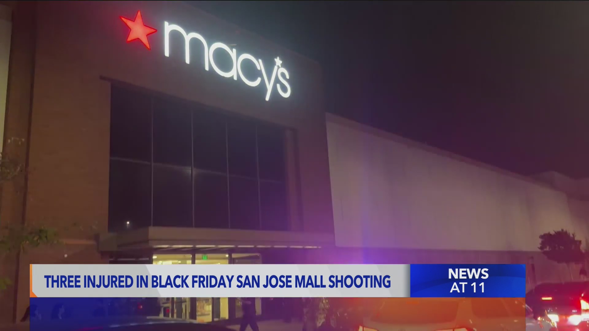 Three injured in Black Friday San Jose mall shooting – KTLA