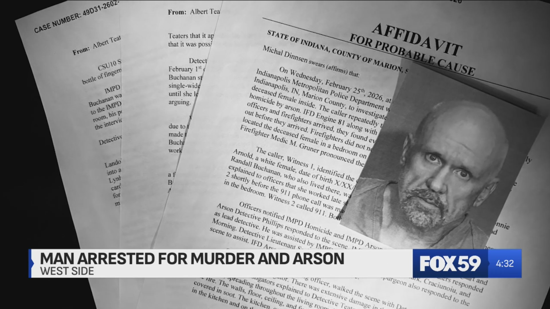 Man accused of setting house fire that killed his girlfriend – Fox 59