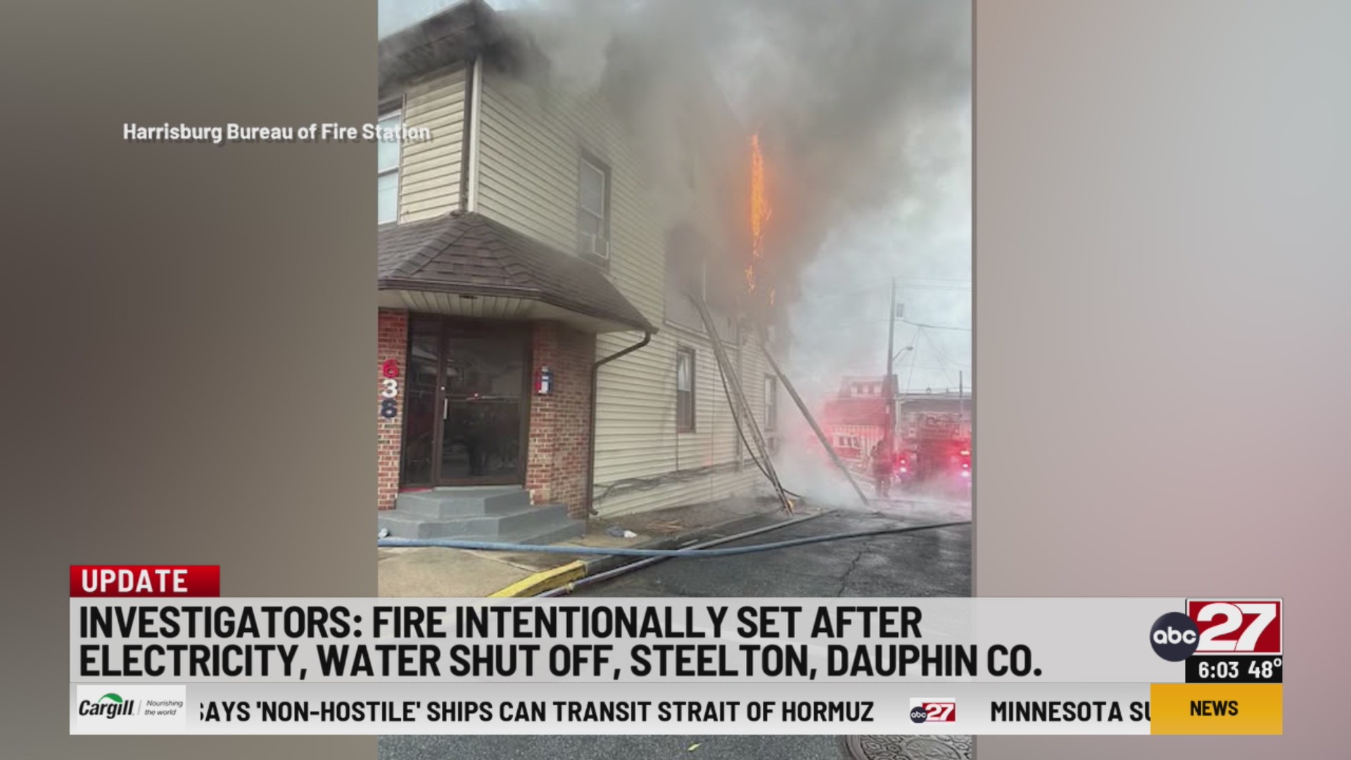 Arson charges filed after Dauphin County fire displaces eight – ABC27