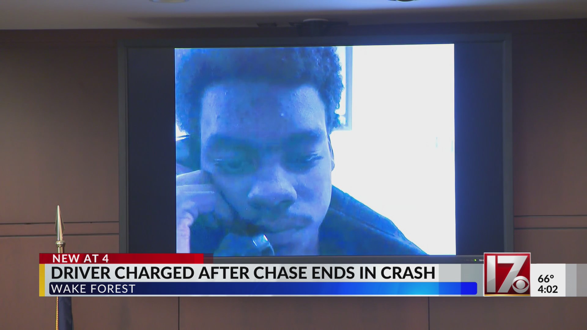Driver charged after chase from Raleigh ends in Wake Forest – CBS17.com