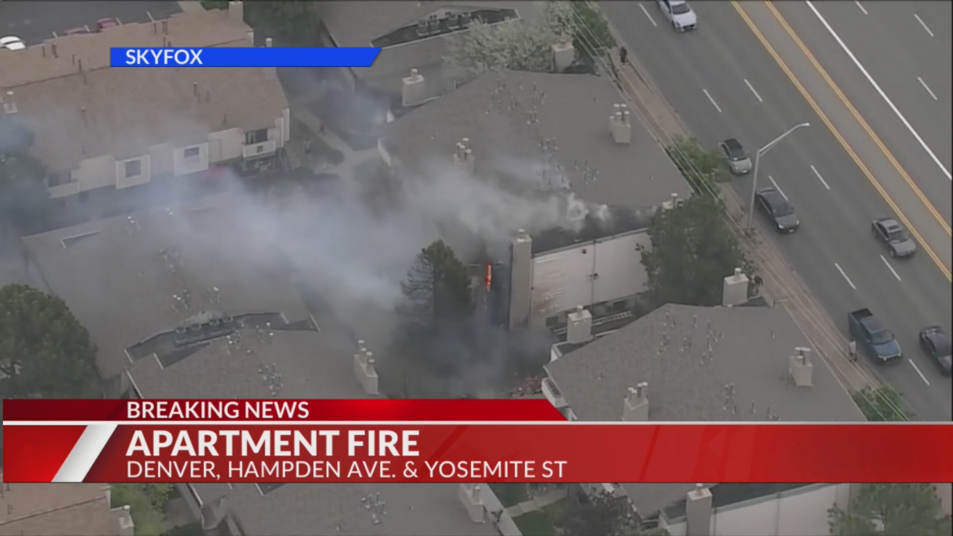 Firefighters respond to fire at apartment complex in southeast Denver ...