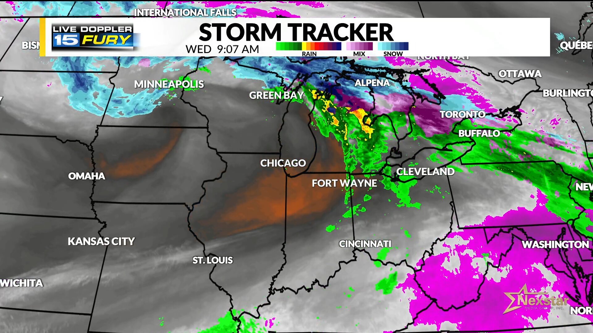 Dirty rain fell Wednesday – WANE 15