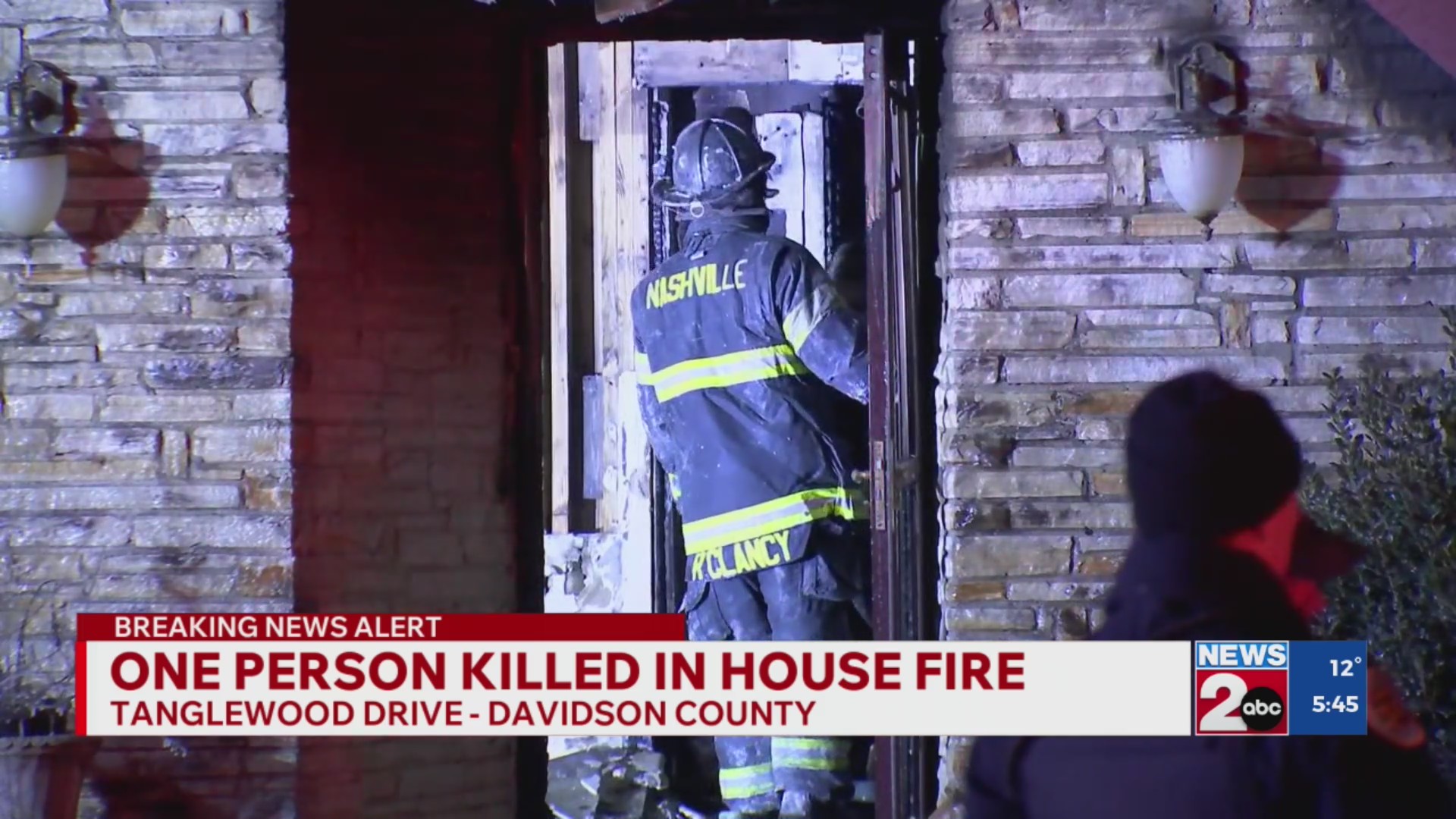 1 dead after house fire on Tanglewood Drive – WKRN News 2