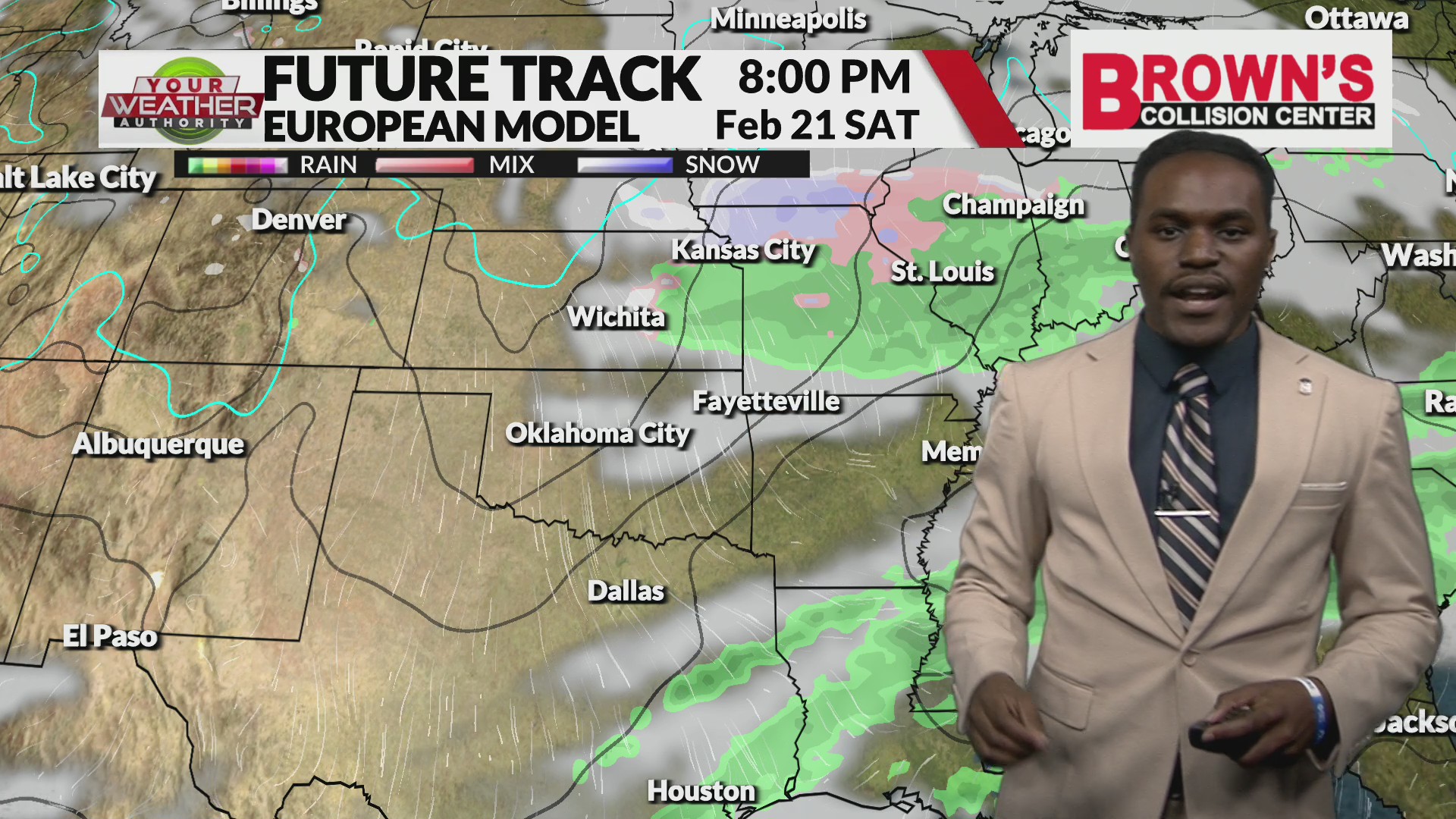 9 p.m. Weather Update | Feb. 15, 2026 – KNWA FOX24
