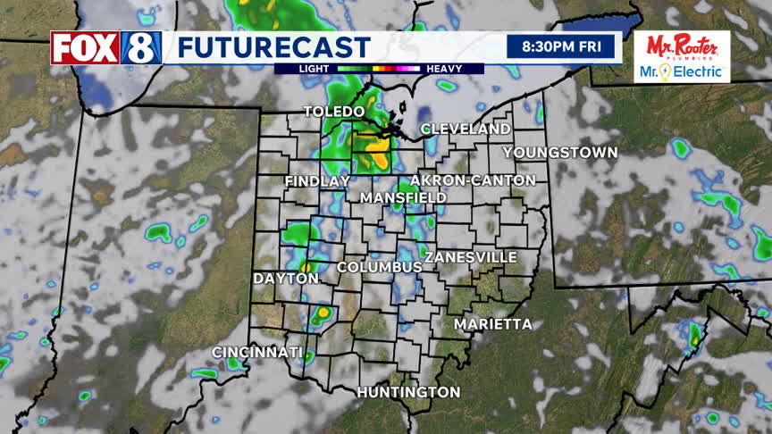 TRACKING: Next chance of rain, fall in temperatures – Fox 8 Cleveland WJW