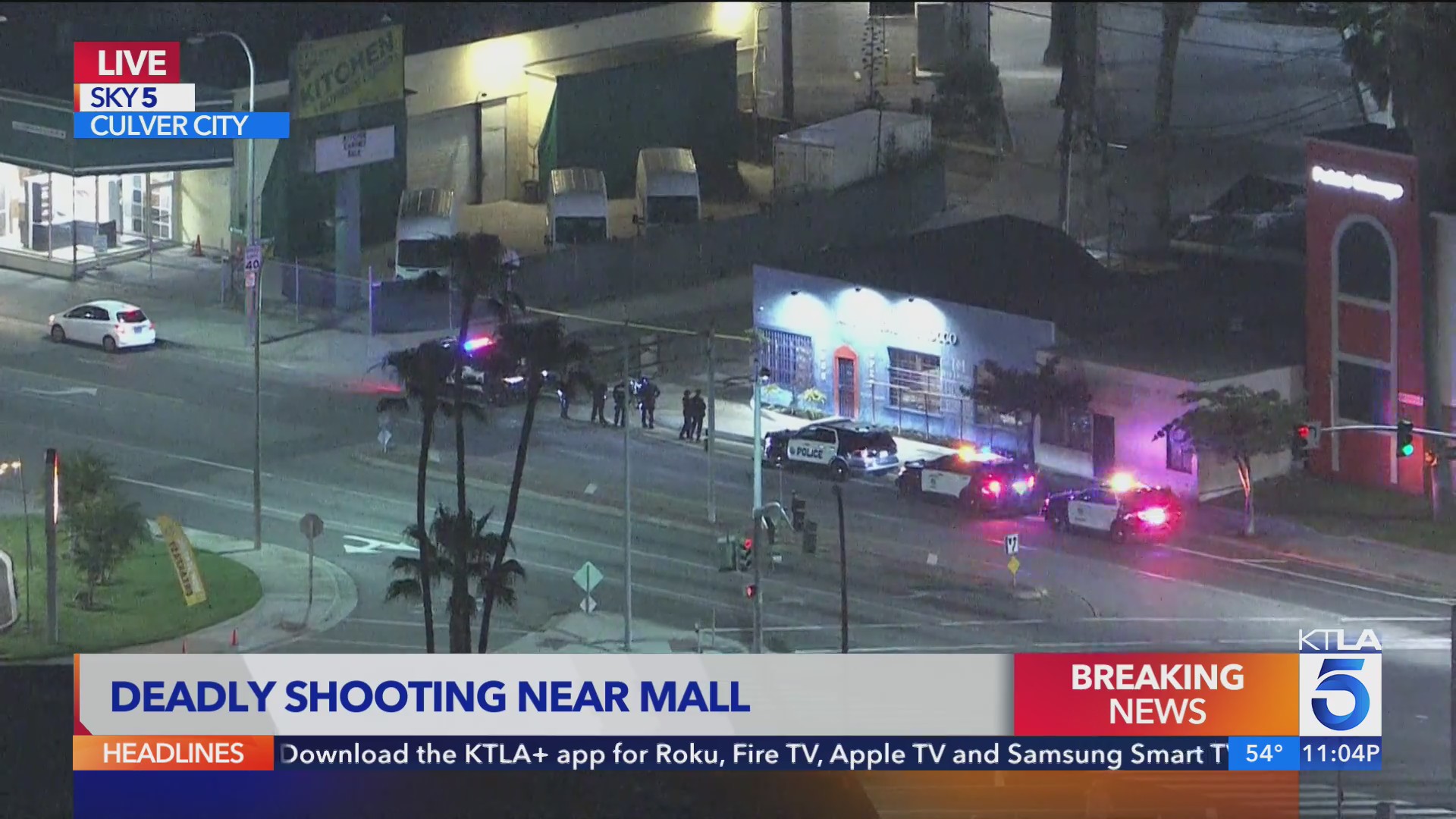 1 person shot and killed outside mall in Culver City – KTLA