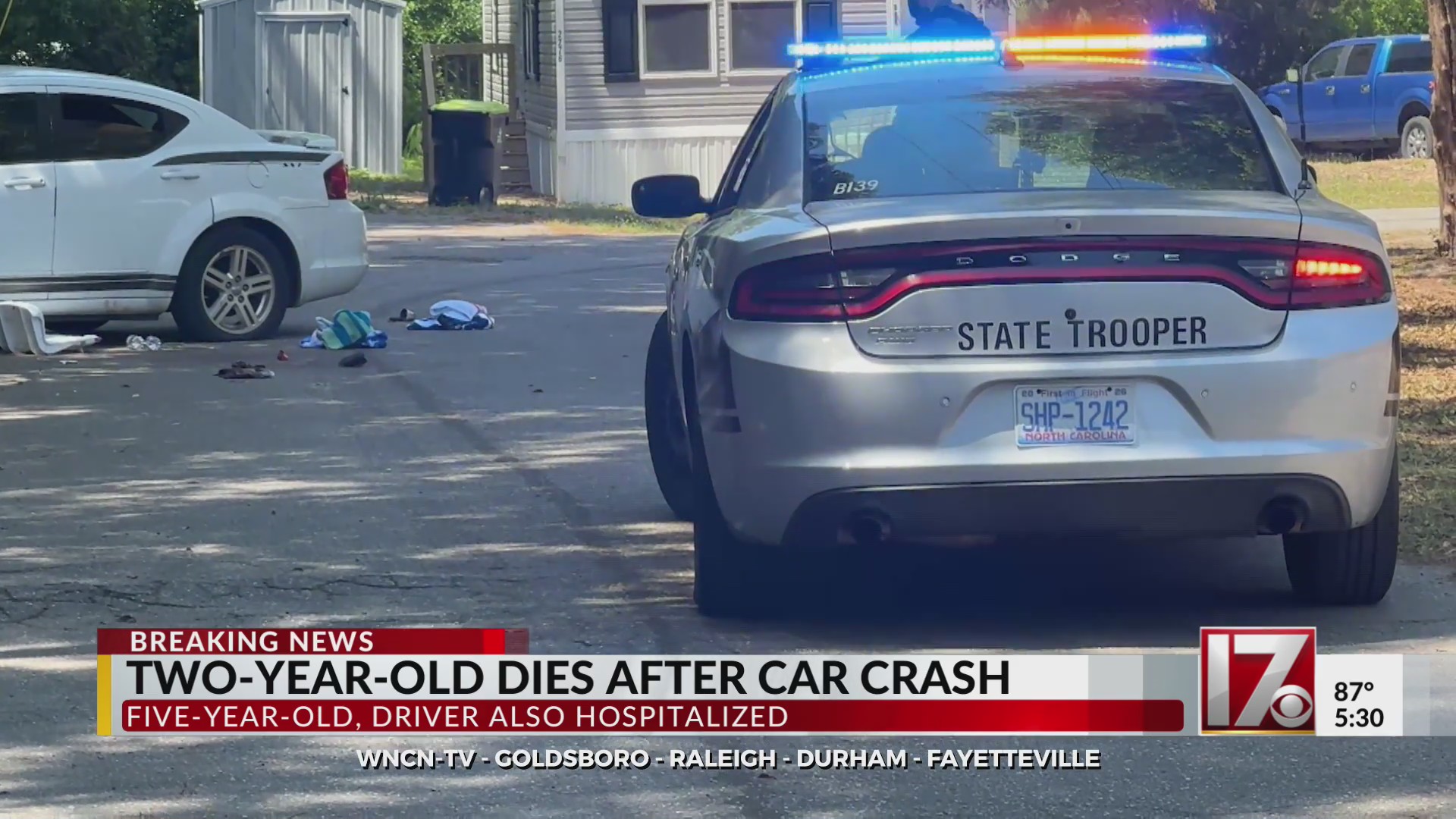 Toddler dies after 2 kids hit by car in Cumberland Co. – CBS17.com