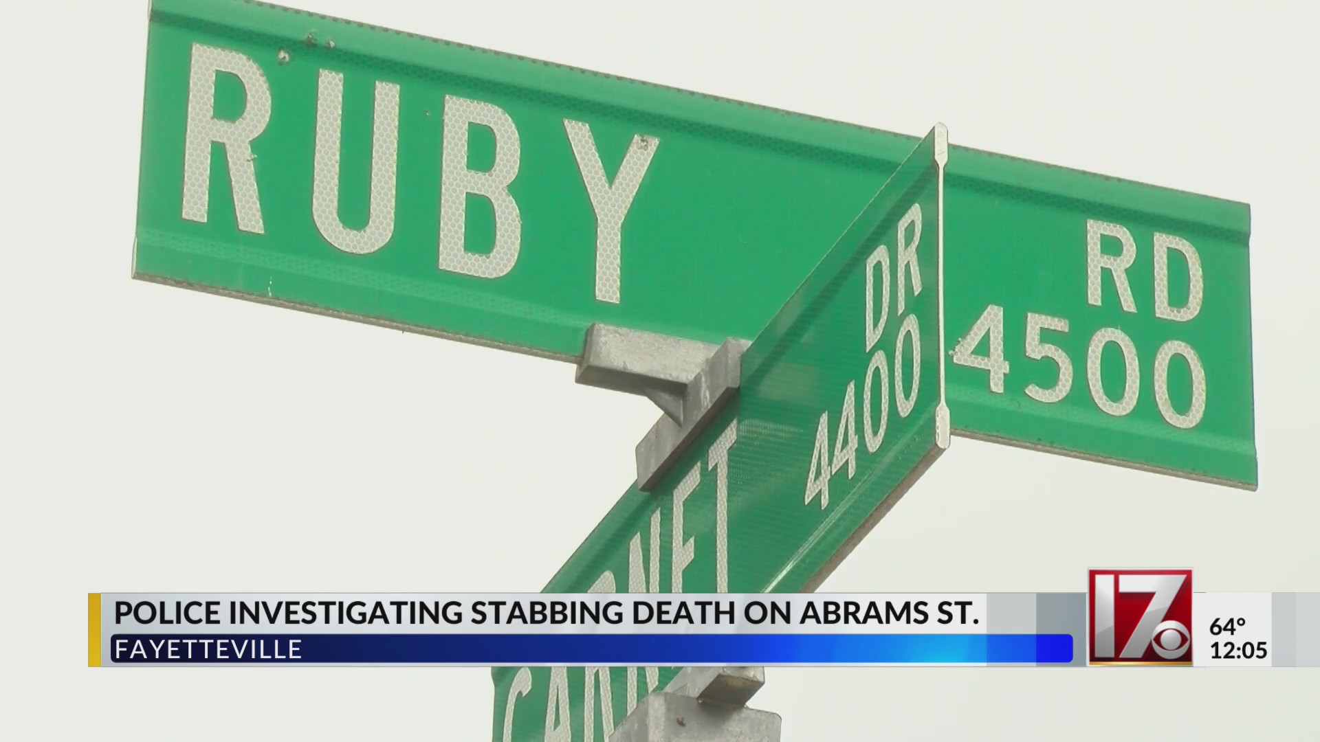 Fayetteville police investigating deadly stabbing on Abrams Street ...