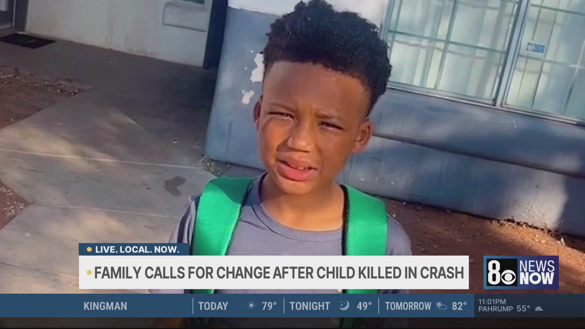 Las Vegas family calls for street safety upgrades after 10-year-old boy ...