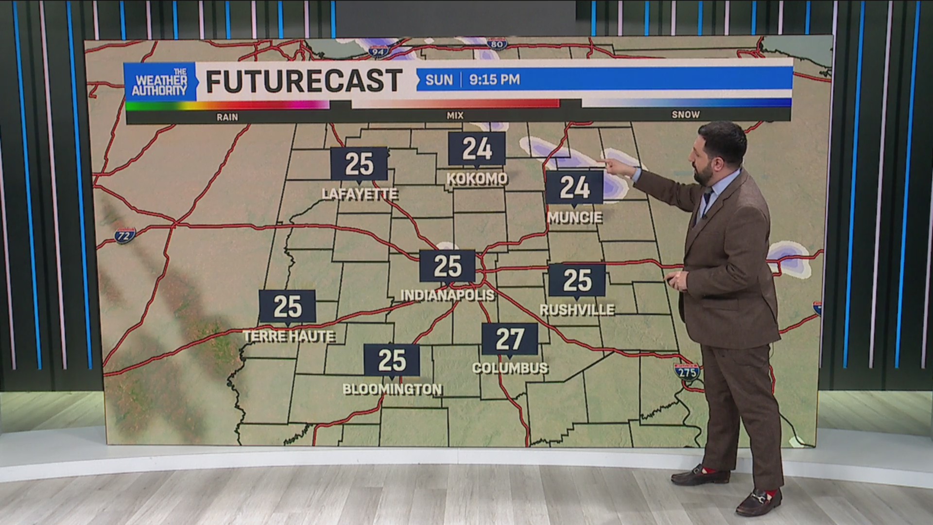Cold with snow showers throughout central Indiana – Fox 59