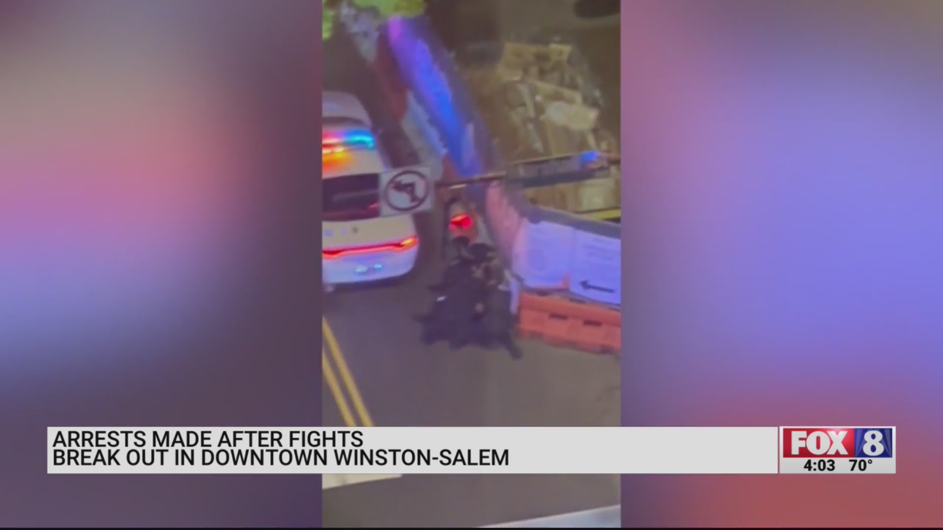 Arrests made after fights break out in downtown Winston-Salem – FOX8 WGHP