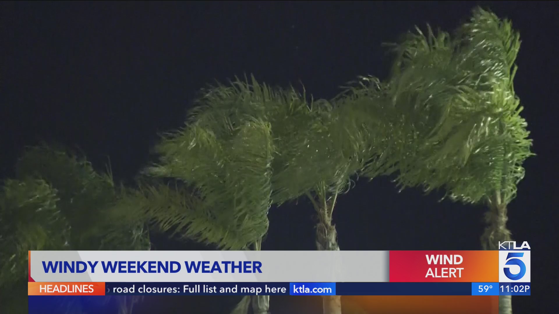 Powerful winds knock out power to hundreds in SoCal – KTLA