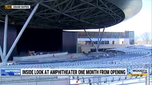 Take a look inside new Acrisure Amphitheater – WOODTV.com