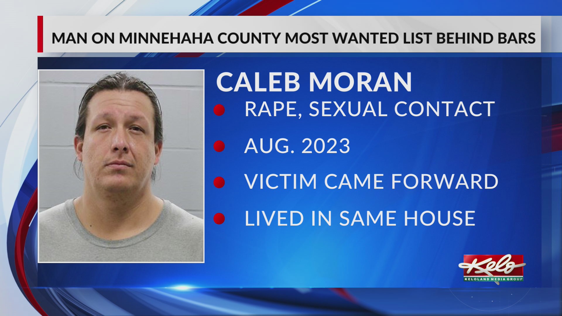1 of Minnehaha’s most wanted behind bars – KELOLAND.com