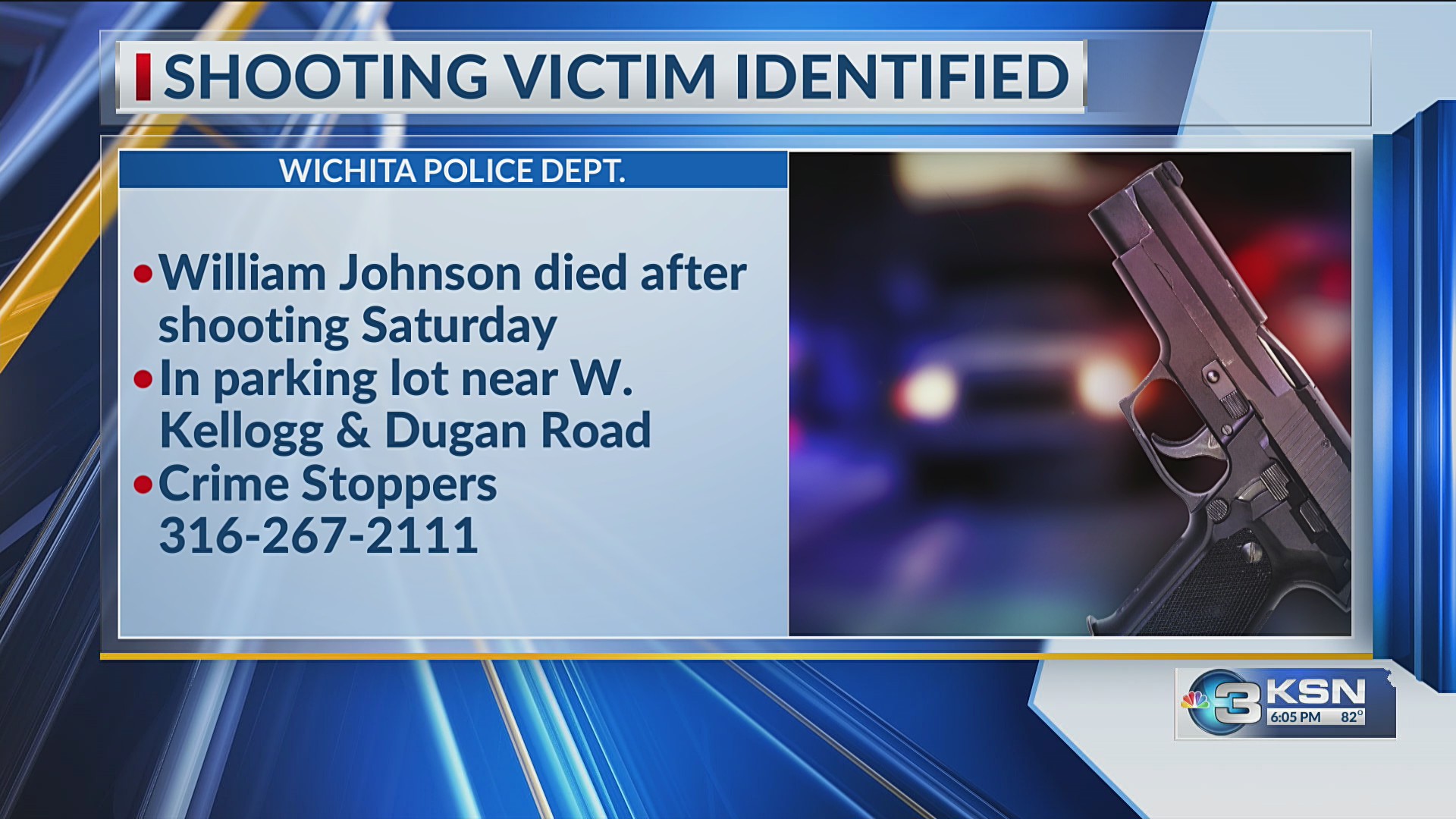 Police identify man killed in west Wichita shooting – KSN-TV