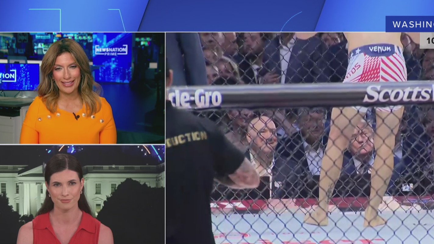 Trump celebrates birthday hosting UFC fight on White House lawn