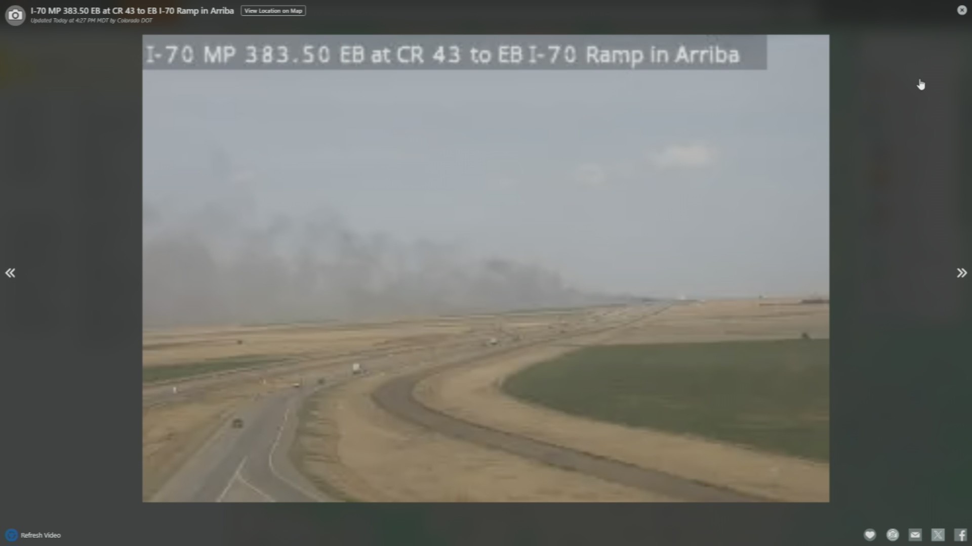 Fire burning near Flagler closes westbound lanes of I-70 – FOX31 Denver