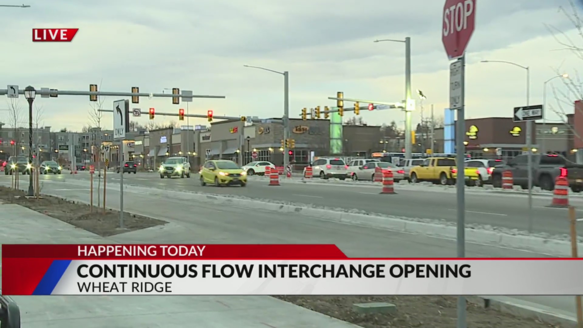Continuous flow interchange opening in What Ridge – FOX31 Denver