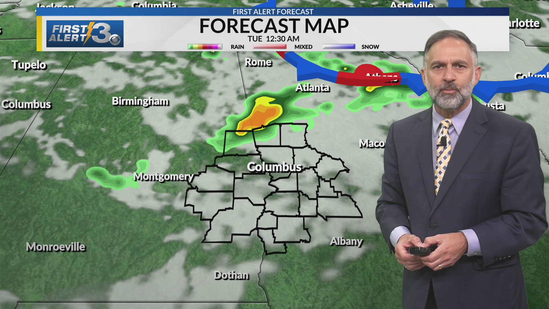 Storm Threat Late Tonight, Another Weather System Targets Thursday ...