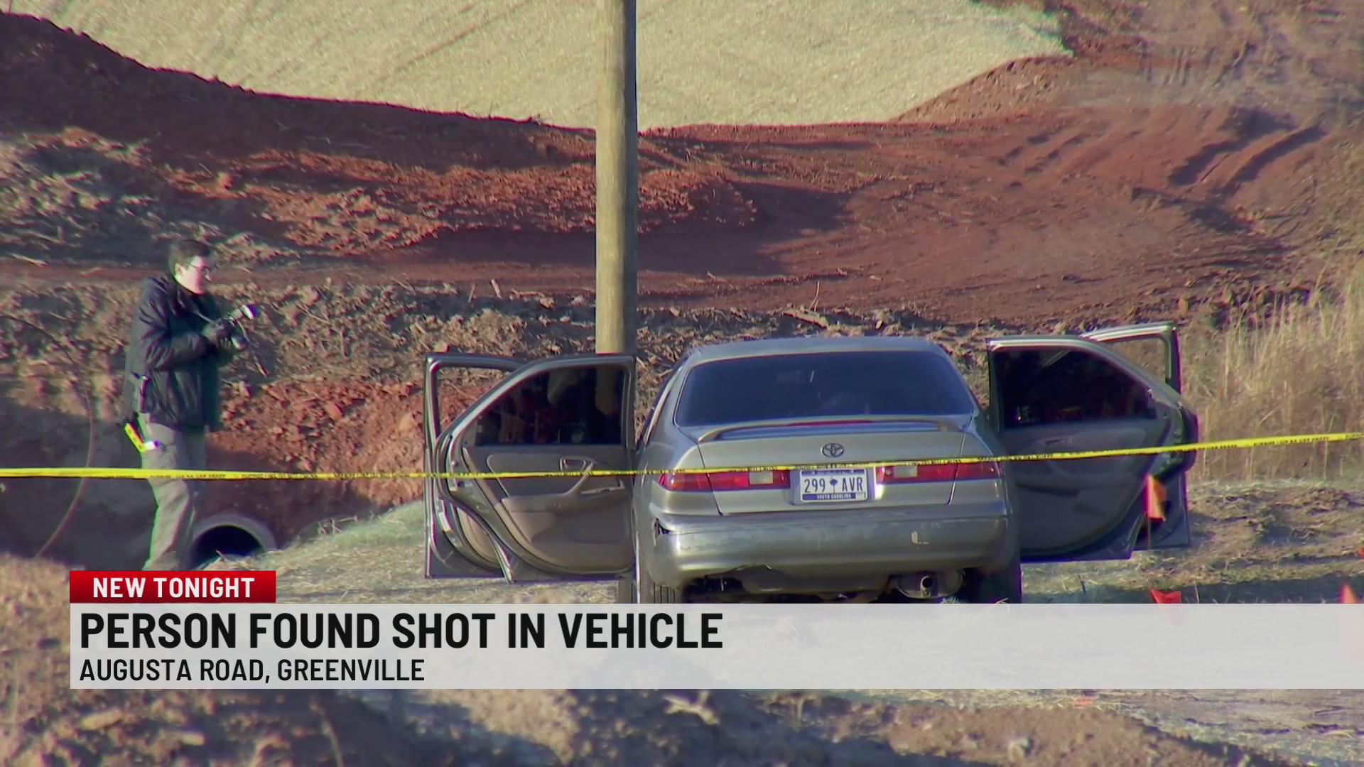 Person found with possible gunshot wound along Greenville Co. road ...