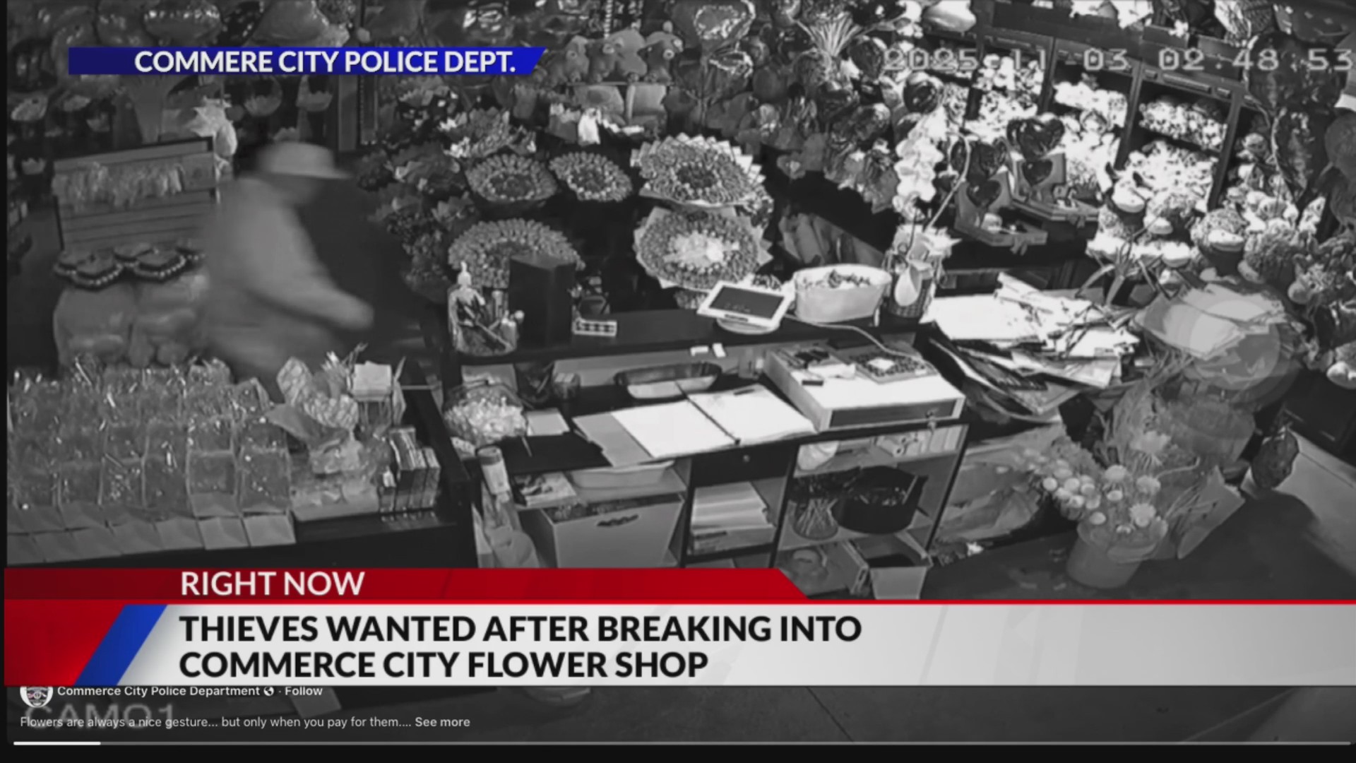 Burglars steal thousands from Commerce City flower shop: Police – FOX31 ...