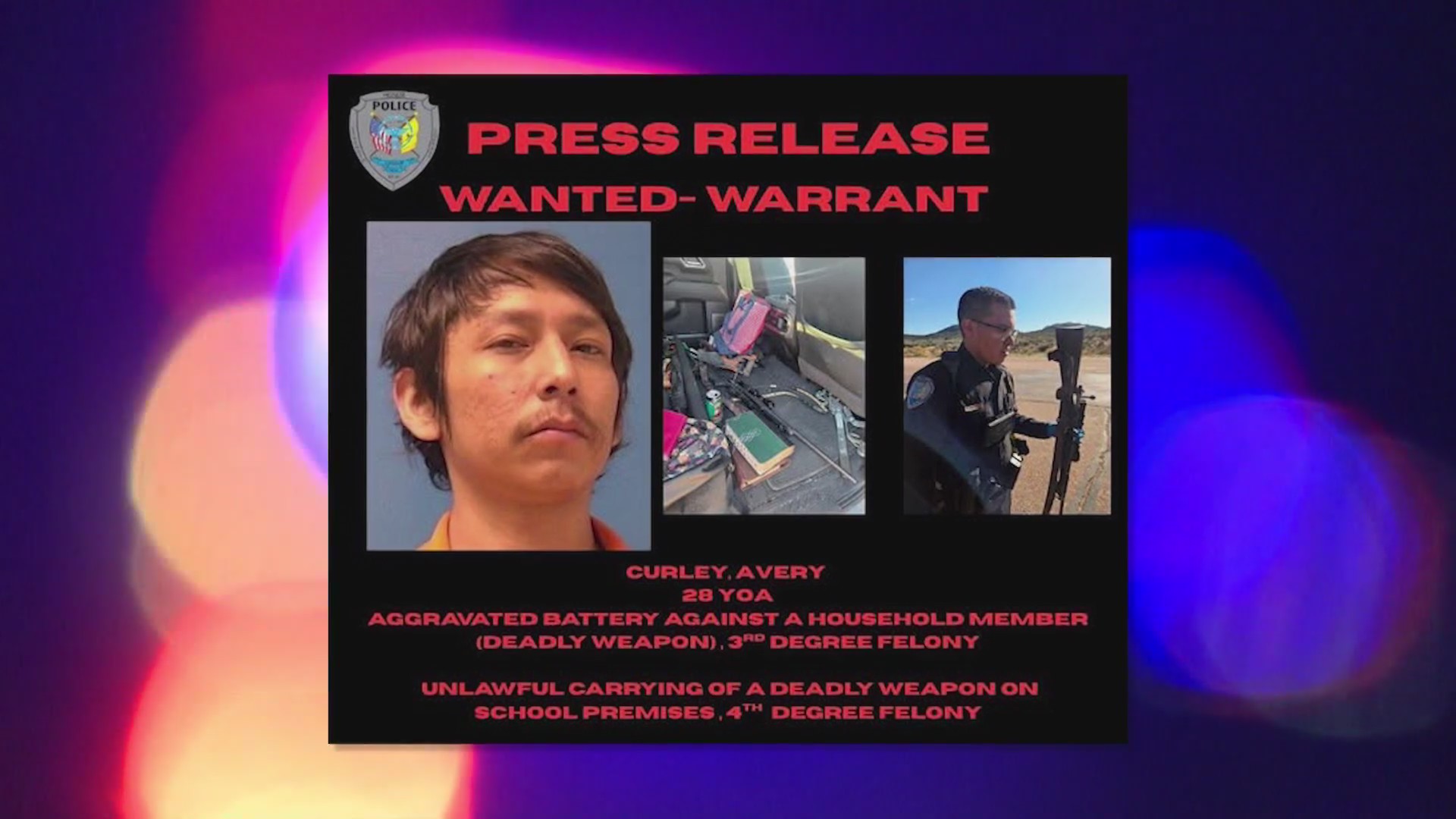 Reward offered for information leading to arrest of suspect accused of ...