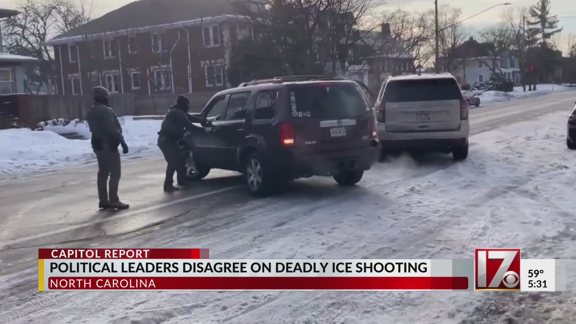 NC political leaders disagree on deadly ICE shooting – CBS17.com