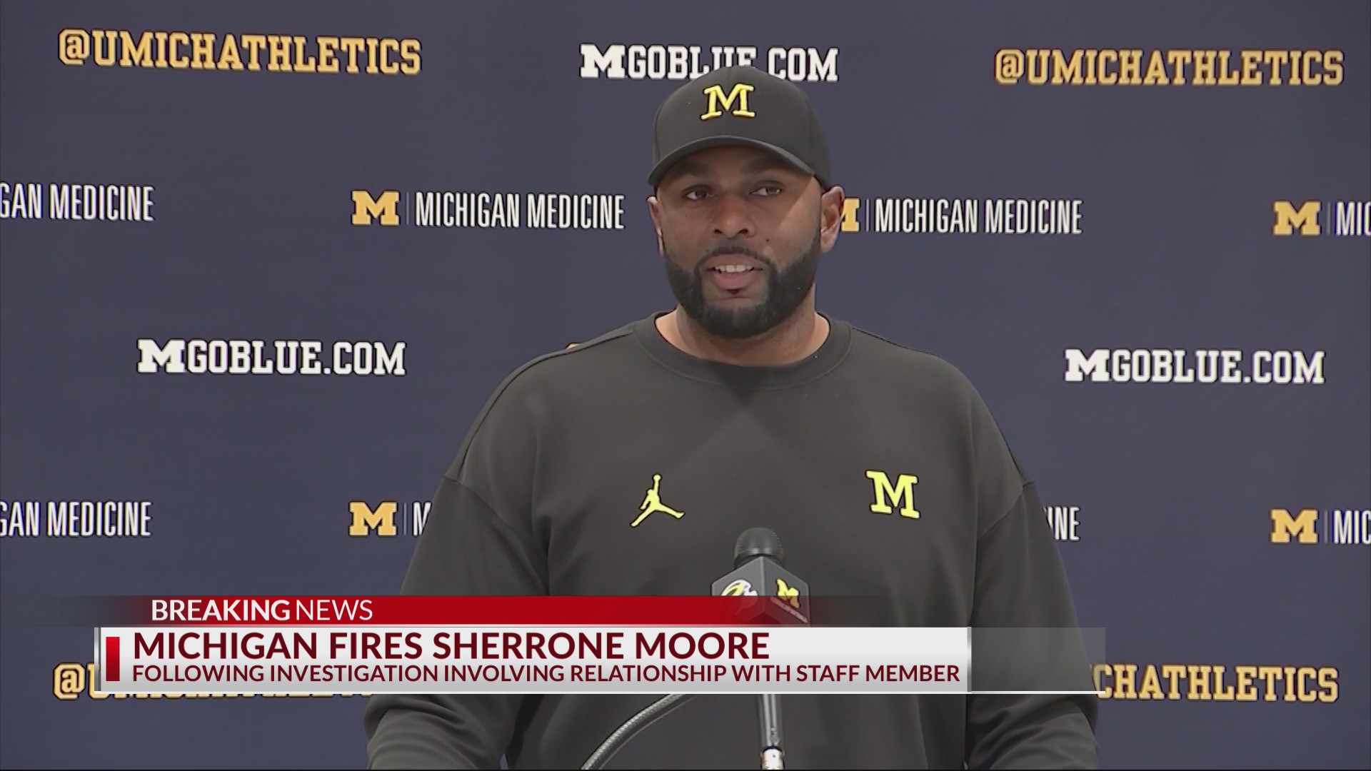 Michigan head coach Sherrone Moore fired for cause – NBC4 WCMH-TV