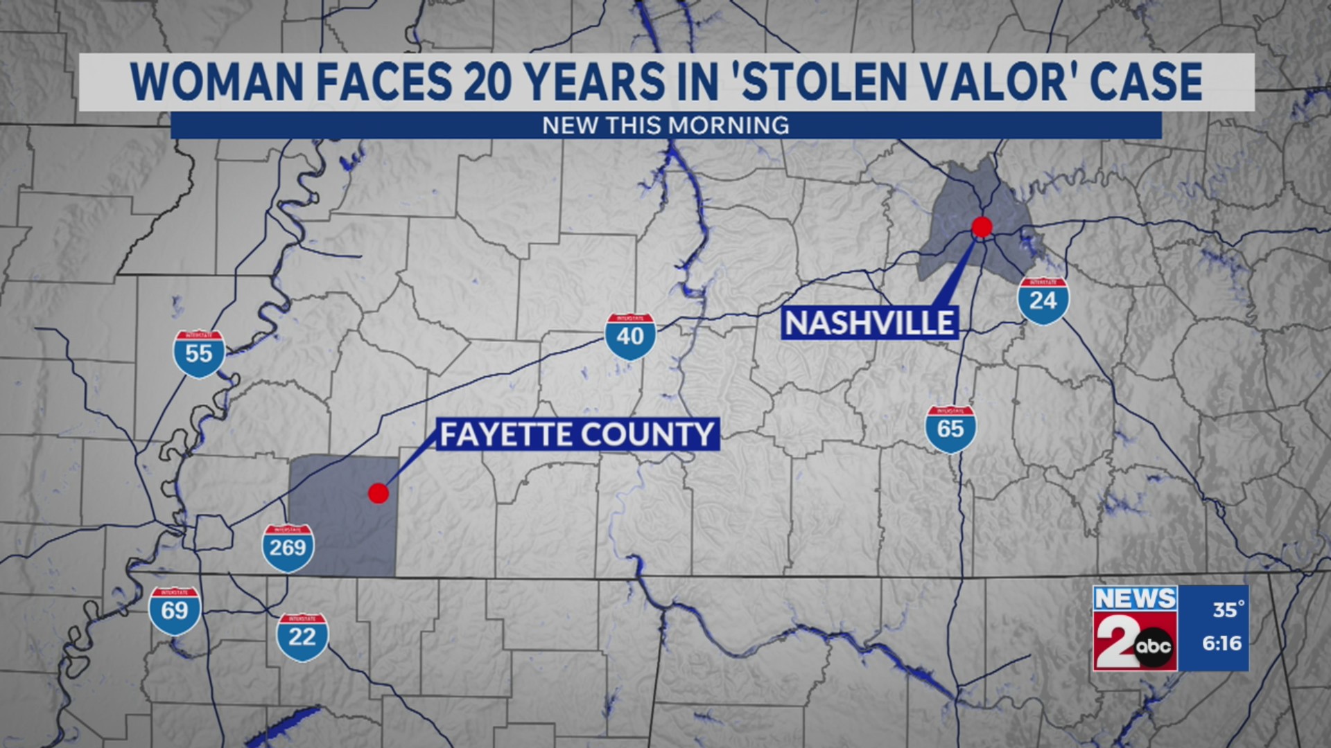 Woman faces 20 year sentence in ‘stolen valor’ case – WKRN News 2