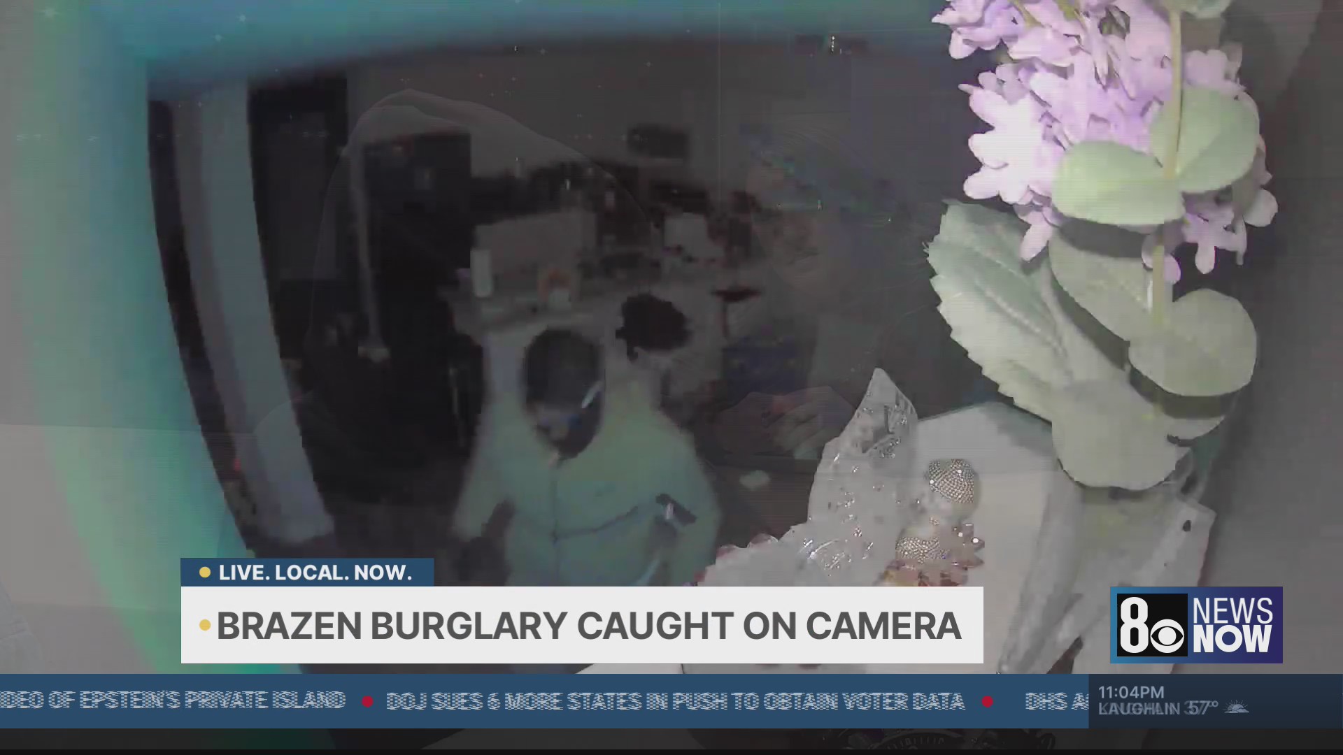 Burglar caught on camera stealing $70K worth of designer items from Las ...