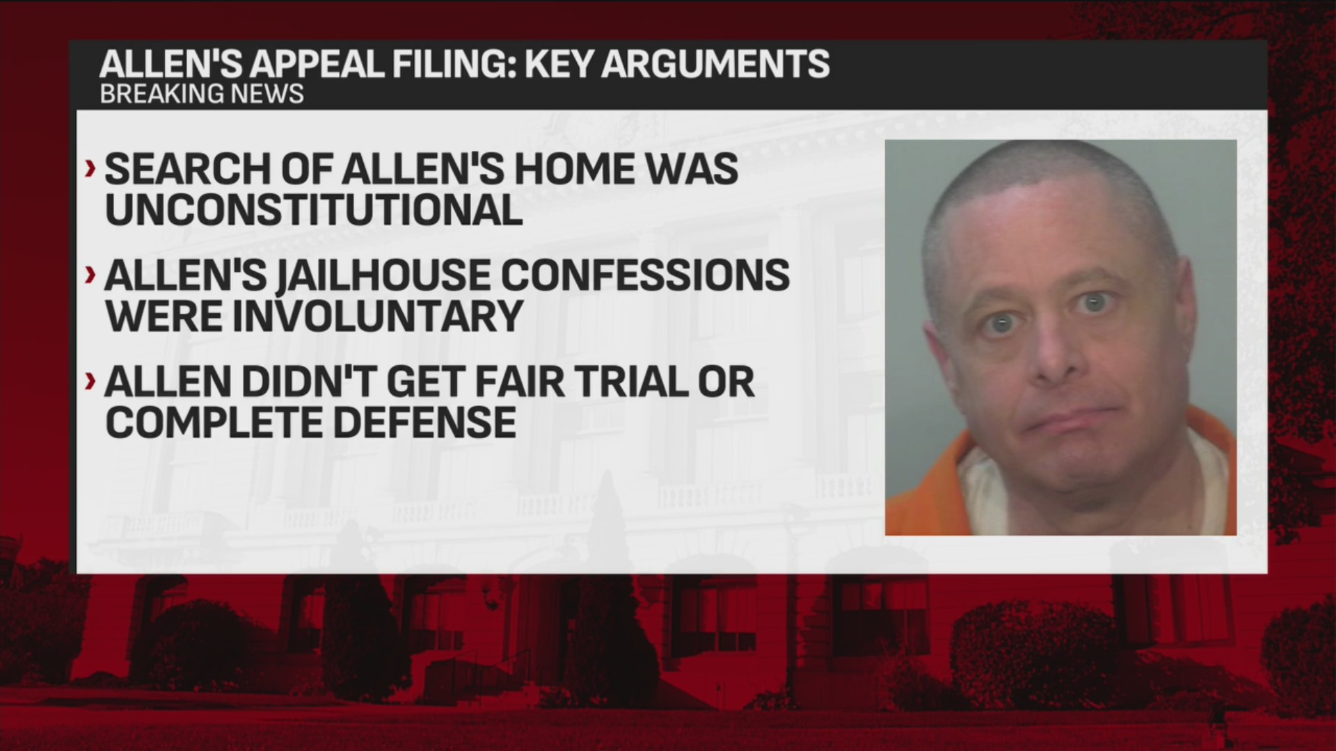 Richard Allen files appeal; focuses on ritualistic killing theory and ...