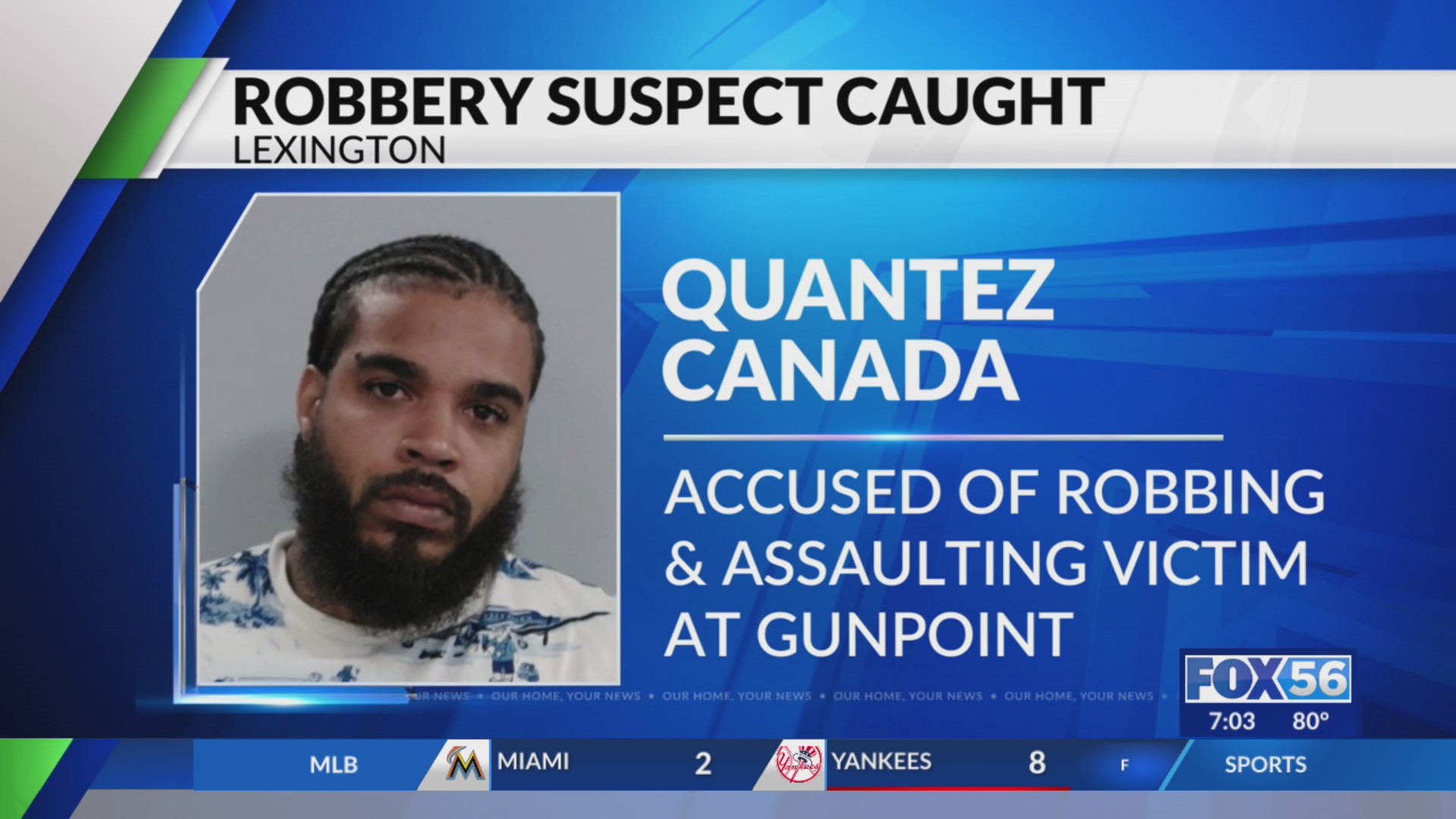 Man accused of robbing Lexington car passenger at gunpoint – FOX 56 News