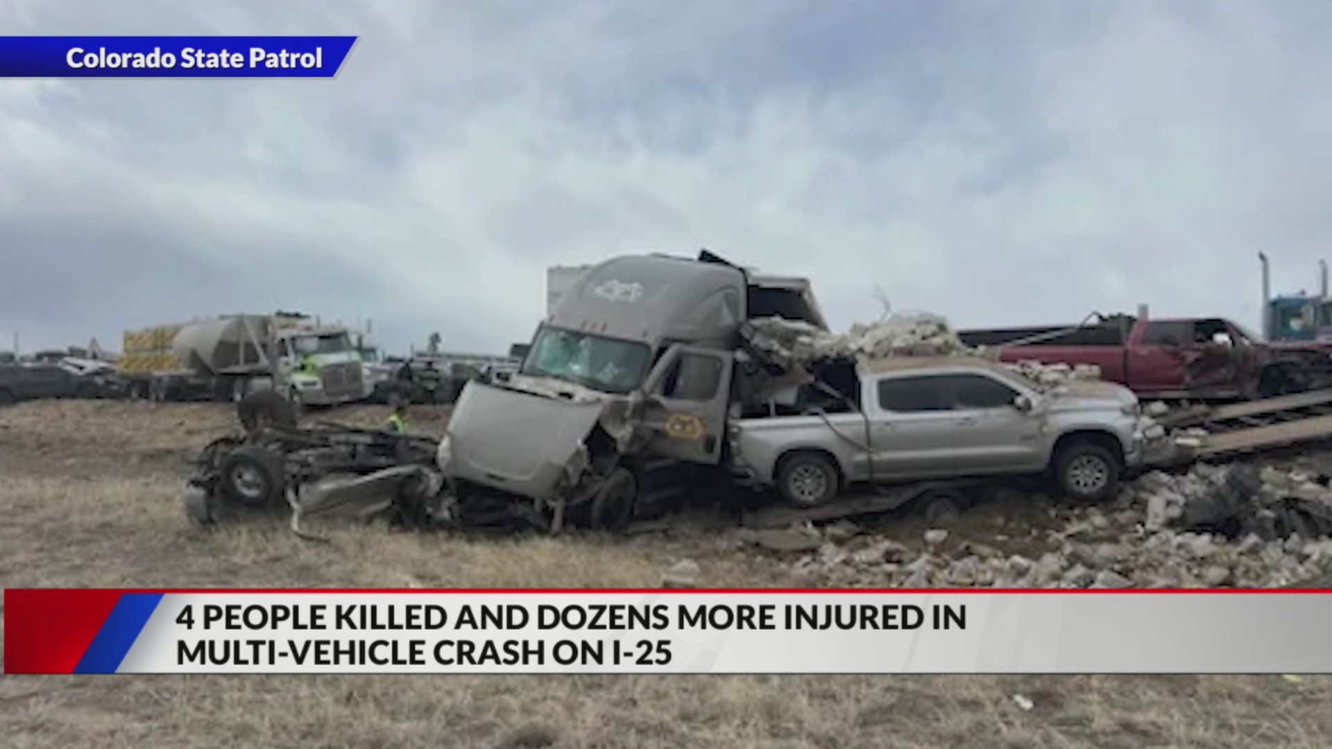 4 killed, 29 taken to hospital after I-25 crash in Pueblo – FOX31 Denver