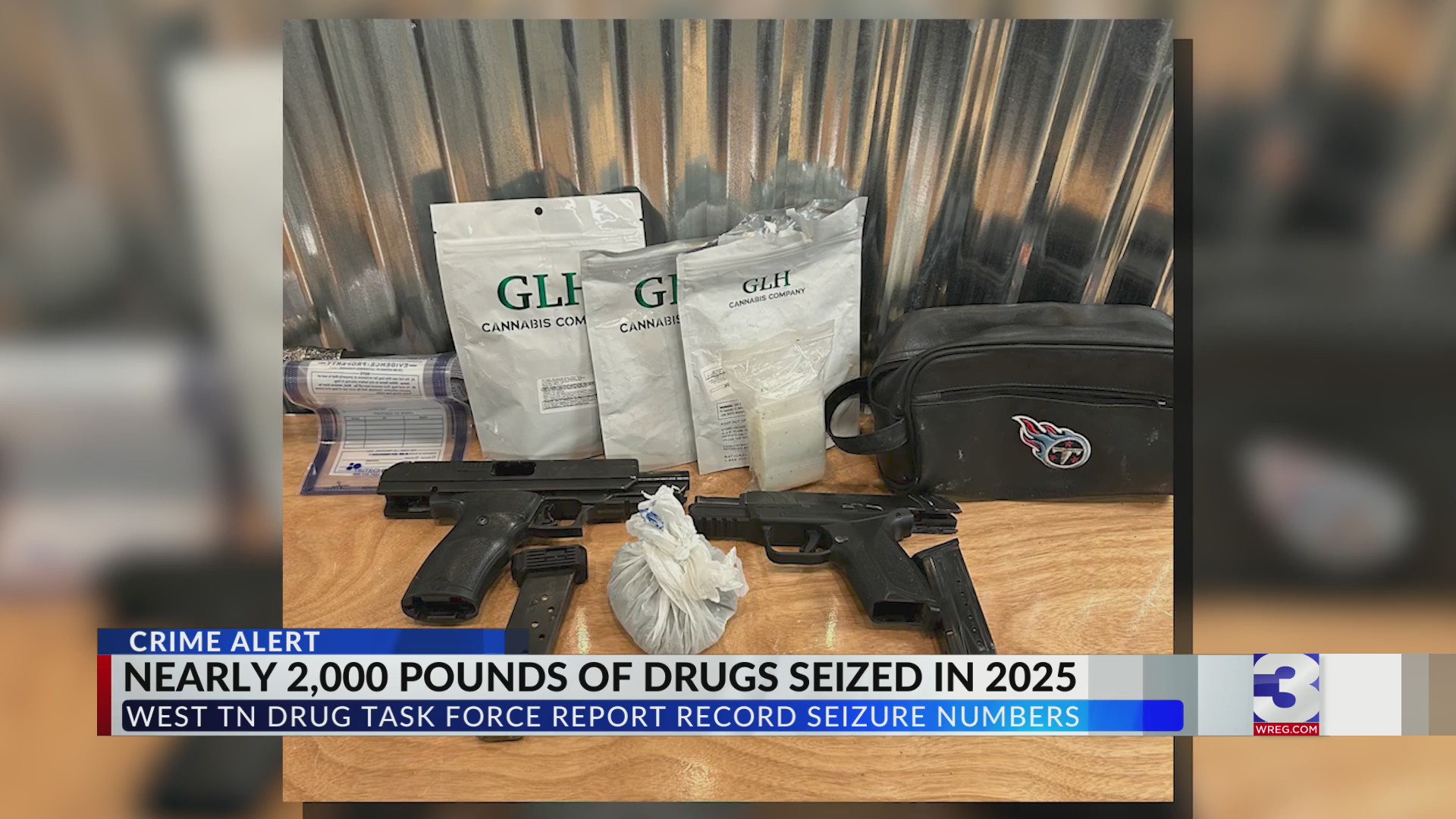 West Tennessee Drug Task Force seizes nearly 2,000 lbs of drugs in 2025 ...