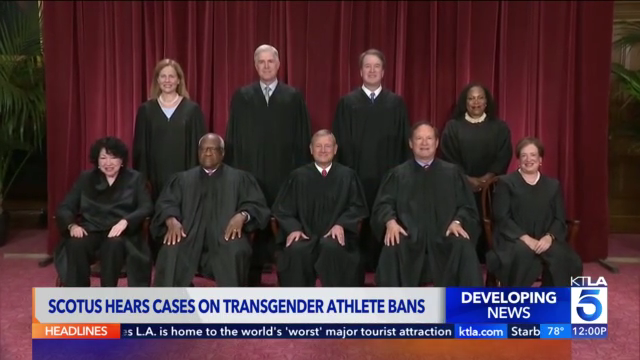 Supreme Court hears arguments in challenge to transgender athlete bans ...