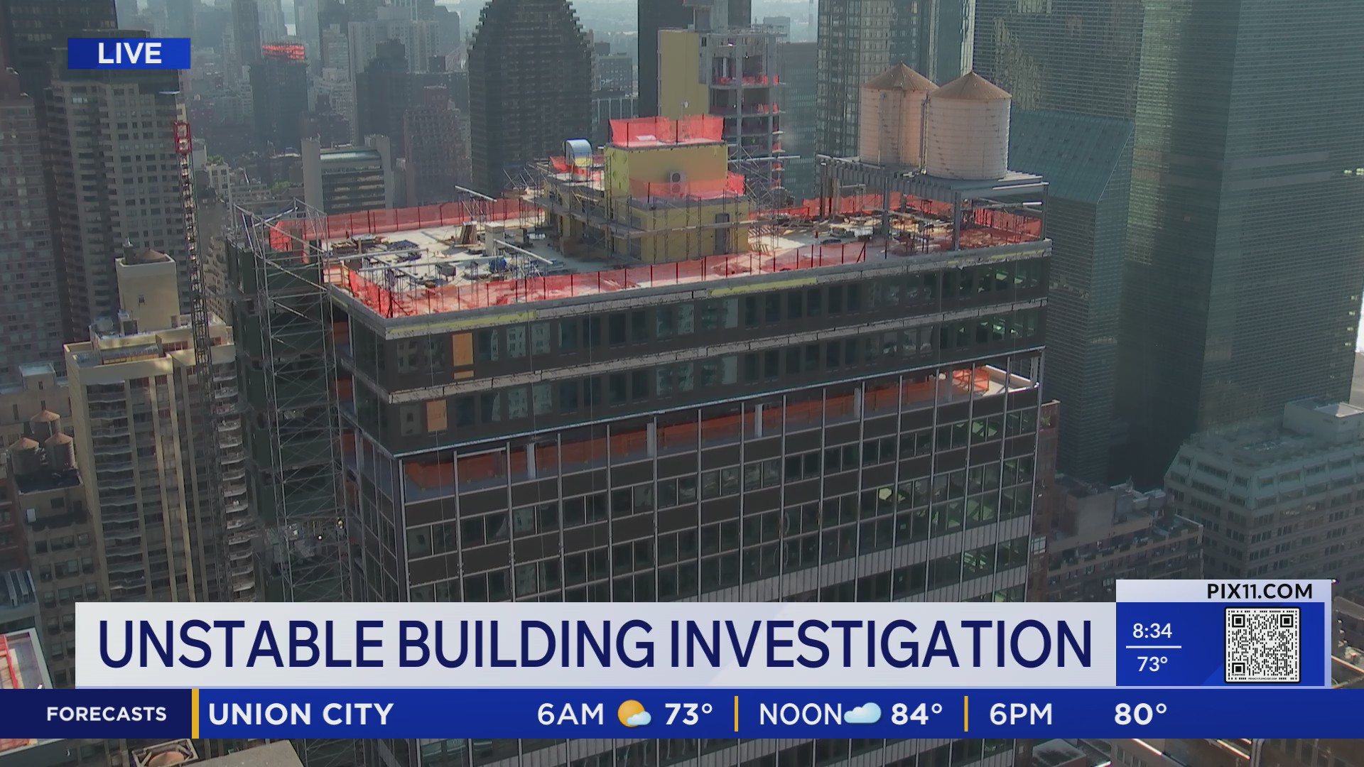 Structurally Unstable Building Unstable building investigation – PIX11