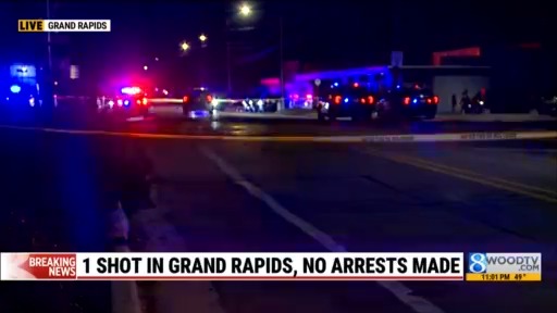 Police: 1 shot in SE Grand Rapids Saturday night – WOODTV.com