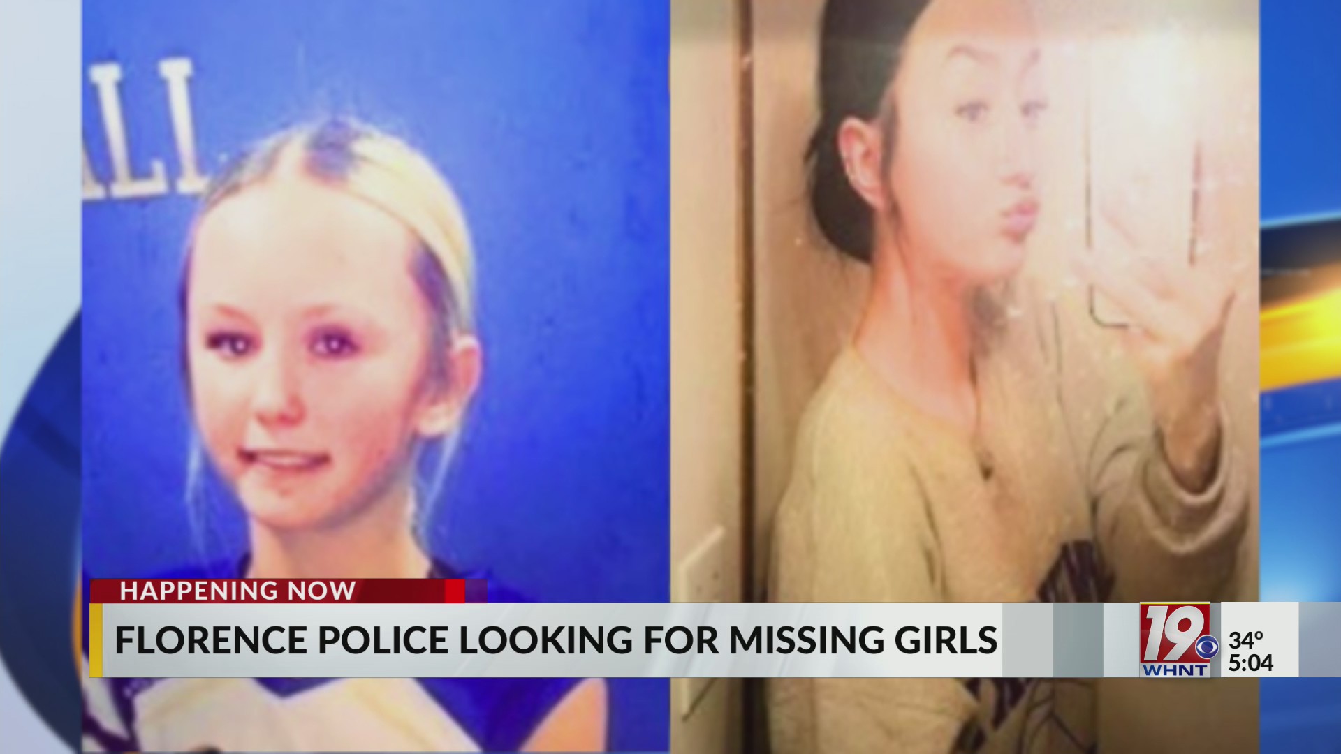 Florence Police Looking for Missing Girls | Dec. 2, 2025 | News 19 at 5 ...