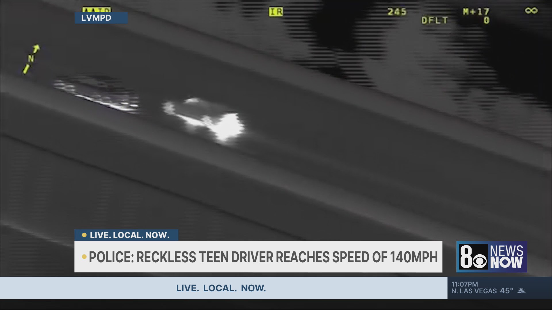 Reckless teen driver arrested after reaching speeds up to 140 mph on ...