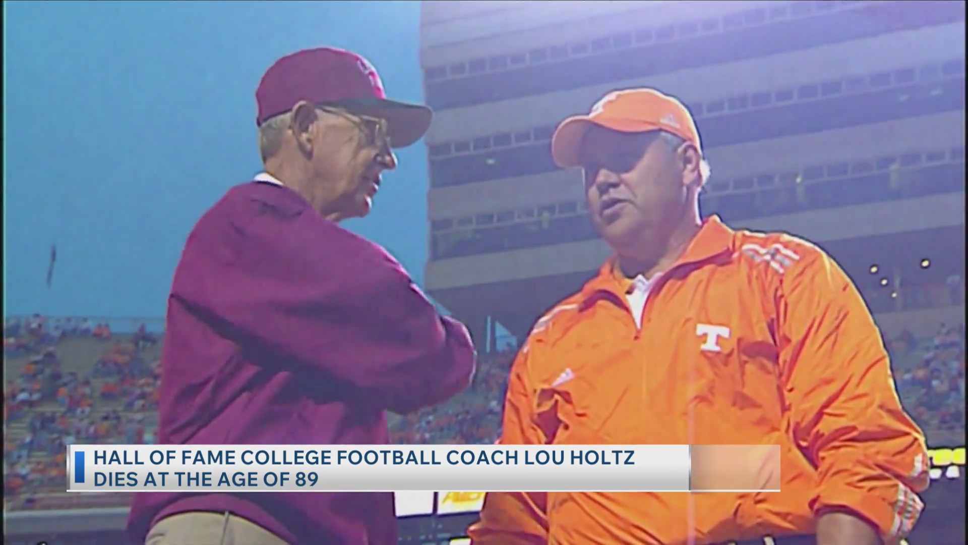 Hall of Fame college football coach Lou Holz dies at age of 89 – KCAU 9 ...