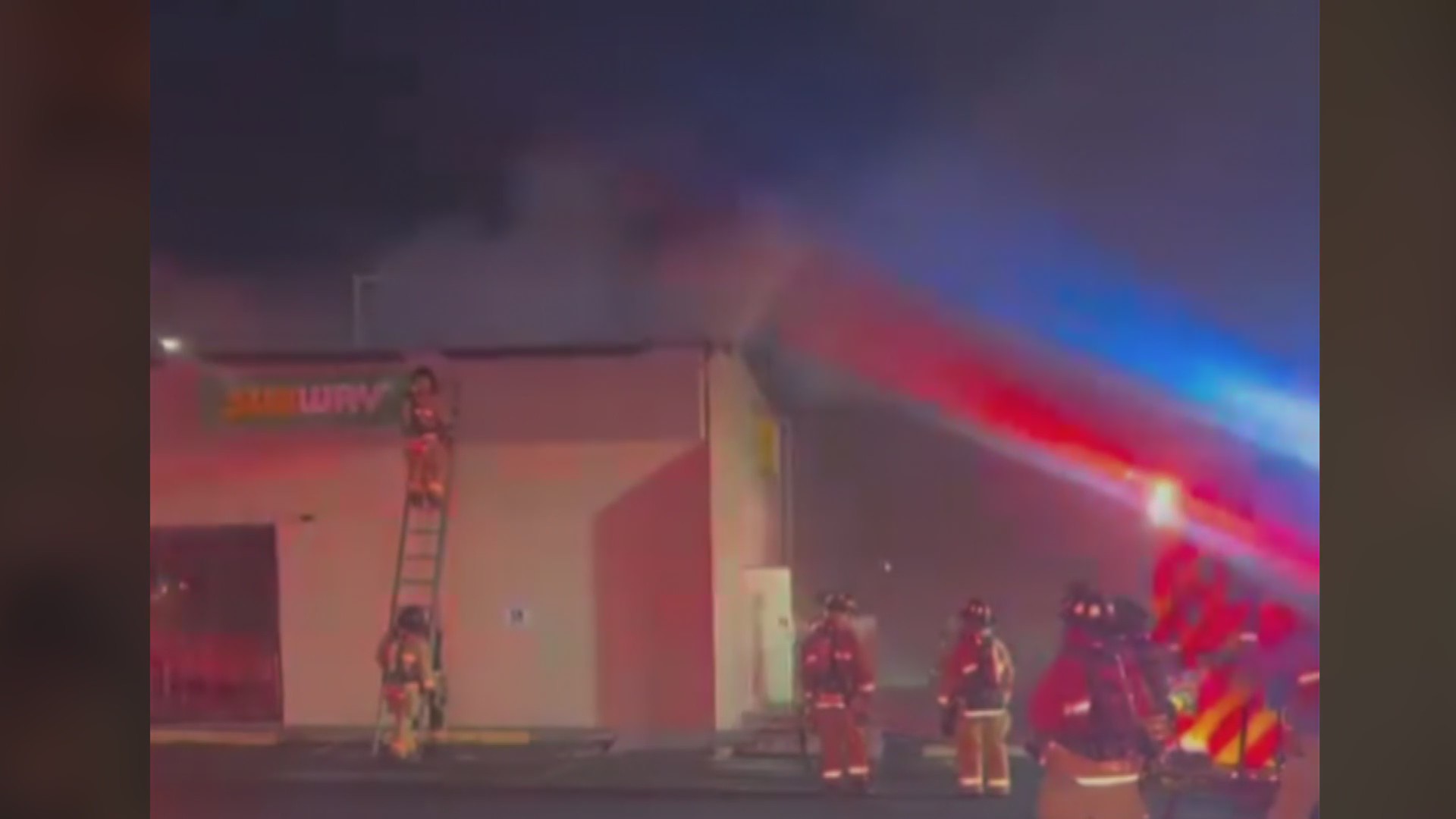 Albuquerque Fire Rescue responds to fire at Subway restaurant