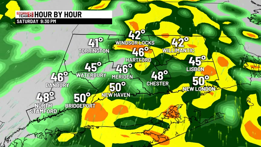 Clearing and colder overnight with clouds increasing on Saturday with ...