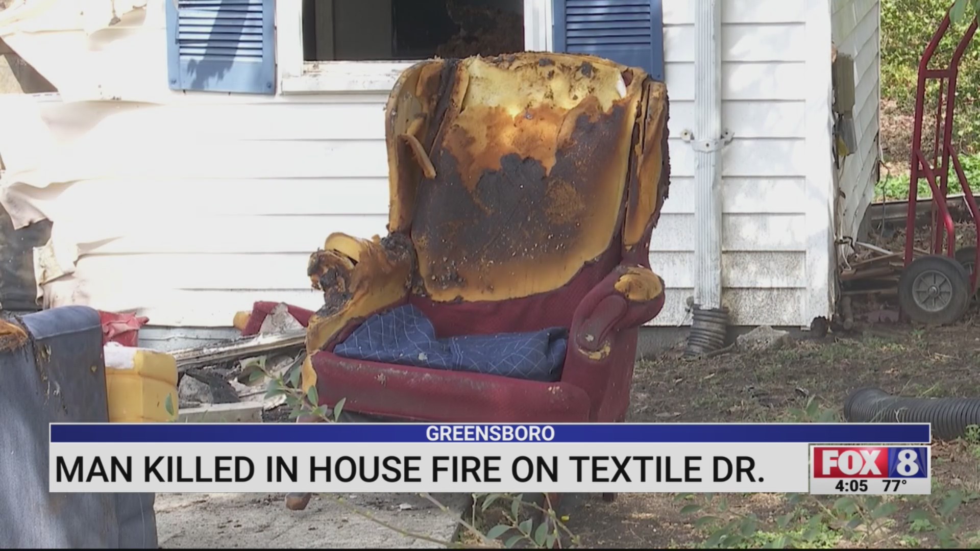 Greensboro man killed in house fire – FOX8 WGHP
