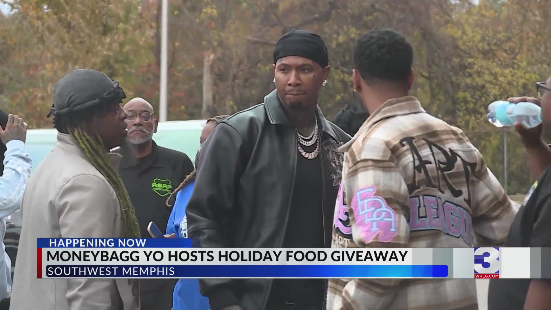 Memphis rappers host holiday food giveaway – WREG.com